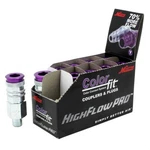 Milton 765VC, Colorfit V-style Pneumatic Coupler, Purple (pack Of 30 Pcs) New. Price: $284.78.
