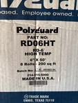 Polyguard RD06 RD-6 Tape 50 45 Mil Rubber Per Roll. Box Of 8 Rolls New. Price: $550.00.