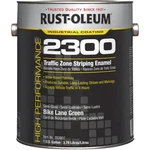 1 Pc Rust-oleum '283907 Traffic Zone Striping Paint, Gal., Bike Lane Gree New. Price: $88.87.