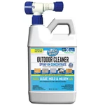 Outdoor Cleaner Spray-on Concentrate 64OZ Algae Mold Mildew Stain Remover New. Price: $9.51.