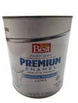 Paint Acrylic Latex Semi-gloss Premium Enamel, White, 1 Qt. Sim Do Fast Dry New. Price: $28.95.