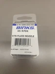 Binks 97S Fluid Nozzle 45-9704 New. Price: $110.60.