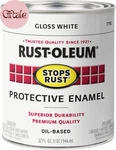 7792502 Stops Rust Brush On Paint, Quart, Gloss White, (pack Of 1) New. Price: $30.13.