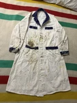 Vintage 50S 60S Union Made Usa Painter Splatter Shop Coat Osfa 22.5X45 Pre-owned. Price: $283.33.