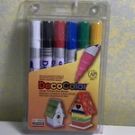 Uchida 300-6A 6-PIECE Decocolor Broad Point Paint Marker Set Box Not Perfect! New. Price: $20.39.
