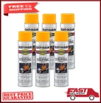 Rust-oleum 2548838-6PK Professional Inverted Striping Spray Paint,yellow, Pack New. Price: $59.93.