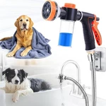 Aybbshow Dog Washing Hose Attachment With Towels Large, Gray-blue New. Price: $34.99.