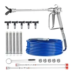 Vevor Airless Paint Gun And Hose Kit, 3600PSI High Pressure Sprayer New. Price: $81.45.