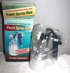 New Central Pneumatic Aluminum Paint Spray Gun For Auto Body & Industrial #43760. Price: $59.95.