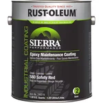 Rust-oleum 248279 Epoxy Paint Base, Safety Red, Gloss, 1 Gal, 230 To 340 Sq New. Price: $102.99.