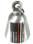 Red Line American Flag Motorcycle Evil Spirits Biker Guard Bell. Gun Metal New. Price: $13.99.