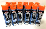 12 Cans (22 Oz Each) Krylon Quik-mark Fluorescent Orange For Quik-tap Device New. Price: $89.99.