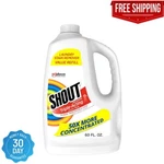 Shout Active Enzyme Laundry Stain Remover Spray, Triple-acting, Penetrates 60OZ New. Price: $8.48.