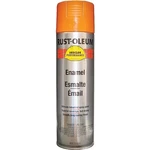Rust-oleum V2155838 Enamel Spray Paint, Gloss, Safety Orange, Oz, Can New. Price: $23.40.