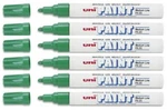 Uni-paint 63604 PX-20 Oil-based Permanent Marker, Medium Line, Green, 6-PACK New. Price: $24.94.