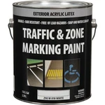 Traffic & Zone White Latex Gallon Paint Z90W00810-16 And. Price: $36.92.