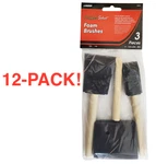 12-PACK! Linzer Chiseled Foam Paint Brush (805053) New. Price: $26.59.