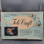 Vintage Nos Tole Craft Paint Tray Kit No. 5 Cardinal & Magnolia Mid Century New. Price: $30.00.