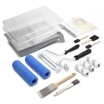 Voomey Roller 9 Inch, 20PIECE Painting Tool Kits, Blue New. Price: $35.44.