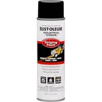 Rust-oleum 1677838 Industrial Choice Striping Paint, 18 Oz, Black, Solvent New. Price: $8.39.