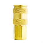 Milton Industries Hi-flo V-style 'a,m,v' 1/4" Fnpt Brass Body New. Price: $18.86.
