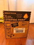 Rust-oleum P2548849 Professional Striping Spray Paint Yellow Pack, 18 OZ/6PK New. Price: $48.00.