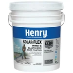 Henry Elastomeric Roof Coating Water-based Acrylic Solar-flex White 4.75-GAL. New. Price: $101.14.
