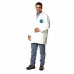 Dupont TY210S 4X Tyvek Labcoat No Pockets CASE/30 Ea New. Price: $37.50.