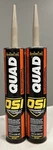 Lot 2 Quad Advanced Formula 10 Oz Beige #455 Exterior Window Door Siding Sealant New. Price: $17.99.