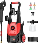 Electric Pressure Washer, 2.5 Gpm Power With 4 Quick Connect Nozzles & Fo New. Price: $139.78.
