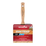 Wooster F5119-4 4-3/4" Flat Sash Firm, Polyester Bristle, Paint Brush, New. Price: $17.79.