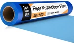 Floor Protection Film, 48 Inch X 500' Roll, Made Usa, Blue Self Adhesive New. Price: $203.66.