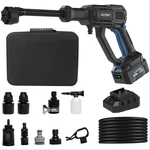 Luxter 20V Cordless Pressure Washer, Brushless Blue Black New. Price: $74.69.