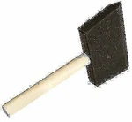 Seachoice 3" Flat Black Foam Paint Brush Wooden Handle 20/BOX 92431 New. Price: $25.85.