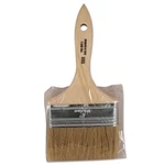 White Chinese Bristle Paint Brush, 5/8 Thick X 4 W, Wood Handle Linzer New. Price: $40.89.