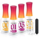 Dip Powder Liquid Set 4+4 Pcs, System With Base Coat/top Coat/act New. Price: $24.50.