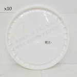 Lot Of Leaktite LD6G01WH010 Gal And 3.5 Plastic Bucket Lid 12" New. Price: $34.99.