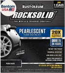 306325 Rocksolid Pearlescent 1 Car Garage Floor Coating Kit, Black New. Price: $325.10.
