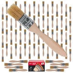 72 Pack - 1" Chip Paint Brushes Stain Glue Adhesive Touchup Inch Lot Of New. Price: $23.99.