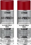 Hi-tech 16-122 Enamel Spray Paint Gloss True Red 12OZ General Purpose 2-PACK Set New. Price: $25.00.