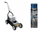 Z-604 Stripe Traffic Marking Machine + 12-PACK 20-789 Paint, Blue New. Price: $225.00.