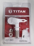 Titan 697-843 TR1 Line Stripping Reversible Tip 8-10" Fan New. Price: $36.98.