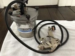 Deviliss Plus (J-04) Hvlp Spray Gun W/ SG2 Binks Model 80-350 Pressure Pot Nice Used. Price: $749.00.