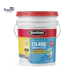 -gibson Sta-kool 15-YEAR Turbo-dri Elastomeric Roof Coating, White, Gal., Flex New. Price: $211.43.