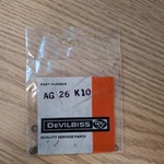 Devilbiss 190016 AG26K10 Washer Kit (ega-eghv-tga) (10 Pcs) New. Price: $14.47.