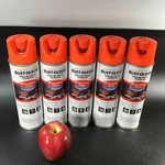 Rust-oleum 203036 (pack Of 5) Marking Paint Fluorescent Orange Inverted 17 Oz. New. Price: $21.25.