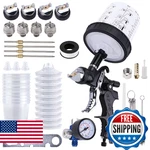 Zeinlenx Hvlp Spray Gun With 10PCS 600ML Disposable Paint Cups, NOZZLES,1.4/1. New. Price: $78.84.