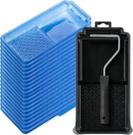 Bates- 4 Inch Paint Set, 22 Pcs, 1X Roller Tray, 20X Disposabl New. Price: $29.99.