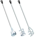 Set Of 3 Paint Mixer For Drill Epoxy Resin, Mud, Cement Blades, Stirrer... New. Price: $31.44.