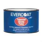 Fibre Glass Evercoat 100407 Polyester Glazing Putty, 5.5 Lb Can, White, Paste New. Price: $117.65.